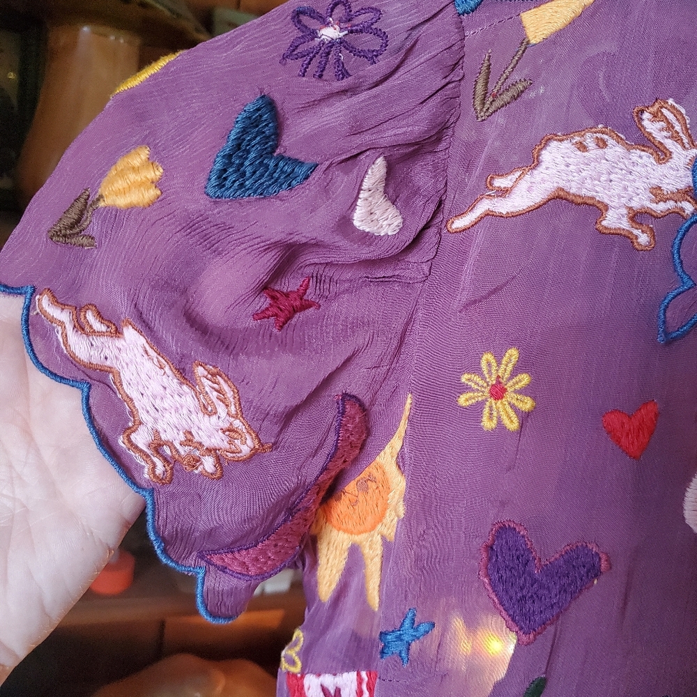 Free People Purple Floral Maxi Dress - Picture 6 of 16